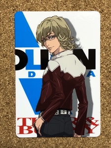 【TIGER＆BUNNY　カード　４】ウエハース２　シール　（バーナビー・ブルックスJr.）