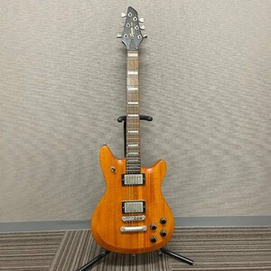 【80】☆1円～ 希少 Squier Master Series M-80 Setneck Satin Amber スクワイア Fender フェンダー Todd Krause 現状品 中古品