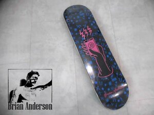 新品 展示保管品/Brian Anderson ブライアン・アンダーソン/3D スケートボード デッキ/スケボー/8