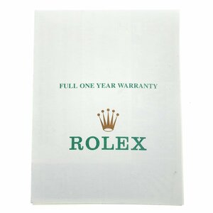 ロレックス ROLEX 14000 保証書 _1.5-9