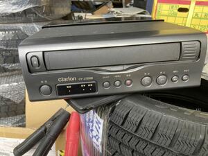 クラリオン ビデオカセットレコーダー V-2700B 24V用 中古 導通のみ確認済み 