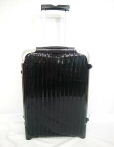 ☆F1 リモワ RIMOWA スーツケース キャリーケース 2輪 機内持ち込み 黒 ブラック 軽量