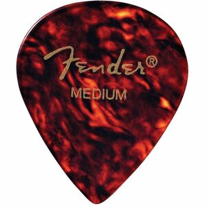 Fender 551 Shape, Shell, Medium ピック12枚パック〈フェンダー〉