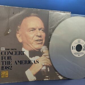 U LD フランク・シナトラ Frank Sinatra Concert For The Americas 1982 レーザーディスク レコード 5点以上落札で送料無料