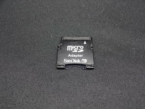 【売り切り】San Disk　microSD　アダプター