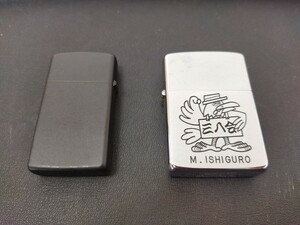 【100円スタート】ZIPPO ジッポ オイルライター Zippo ジッポー ライター 喫煙具 ジッポライター 2点セット