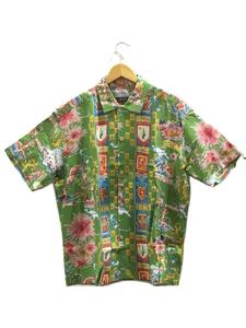 SUN SURF◆×Buzz Rickson’s/XL/レーヨン/GRN/総柄/SS38869