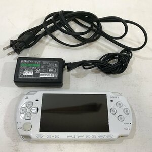 SONY PSP-2000 本体 白 《ゲーム起動確認済》 ソニー PlayStation Portable ポータブル プレイステーション ◆