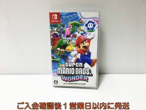 【1円】switch スーパーマリオブラザーズ ワンダー ゲームソフト 状態良好 Nintendo スイッチ 1A0025-041ek/G1