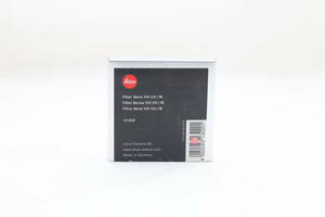 ★希少な 未使用品★Leica ライカ フィルター SERIE VIII (8) UV/IR 13420 