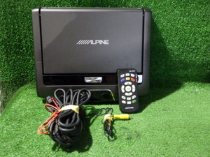 N2212-14　アルパイン　TMX-R3000B　10.2インチフリップダウンモニター　リモコンセット　手渡し不可商品