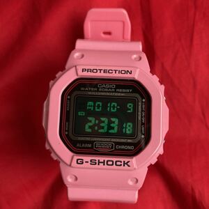 ☆★即決有★☆超おしゃれ！限定 桃色 G-SHOCK スピード DW-5600 G-SHOCK DW-5600 Gショック スピード 反転液晶 カシオ腕時計 CASIO ★☆