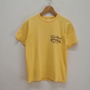 THE FLAT HEAD フラットヘッド Tシャツ 半袖 プリント ロゴ 38 10115649