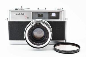 [良品] ミノルタ MINOLTA HI-MATIC 7s レンジファインダー 35mm フィルムカメラ withPF 45mm f/1.8 2091087