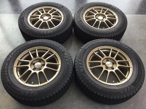 ▼お買い得セット ENKEI リバッツァ 17X7J+48 100/5H ダンロップ WM03 225/60R16 フォレスター レガシィアウトバック VX 等に！