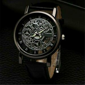 新品　スケルトン 　腕時計　ブラック　56