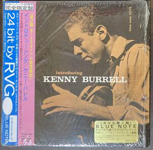 Kenny Burrell / Introducing Kenny Burrell 中古CD　国内盤　帯付き 紙ジャケ　24bitリマスタリング　BLUE NOTE　60周年完全限定盤 