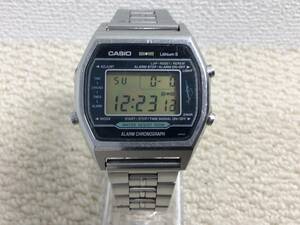 ★ 良品 ★ CASIO カシオ Lithium5 カジキ アラームクロノグラフ H101 デジタル クォーツ メンズ腕時計 稼動品