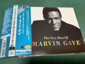 MARVIN GAYE　マーヴィン・ゲイ◆『ベスト・オブ・マーヴィン・ゲイ』日本盤CDユーズド品