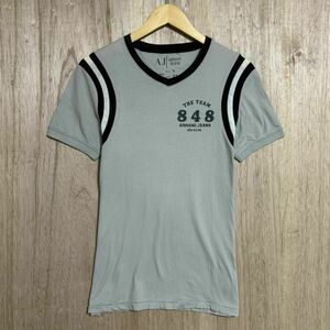 ARMANI JEANS アルマーニジーンズ 半袖 Tシャツ トップス グレー メンズ ブランド