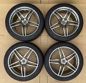 AVS Model 5+225/45_245/40R18★8J/9Jx18インチ★オフセット: 38/45★チェイサー/スープラ/ＲＸ－７/NSX/シルビア/アリスト/ランエボ!!!