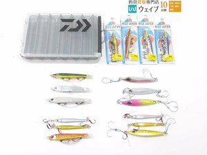 ライズジャパン ライズジグ SLJ 80g バリバス ビート ベビージグレイ 55g 等 計16点 未使用＆中古