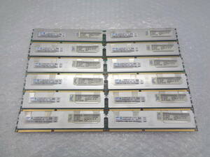 複数入荷 サーバー用メモリ SAMSUNG DDR3 PC3-8500R 16GB x 12枚セット 合計 192GB 中古動作品(F812)