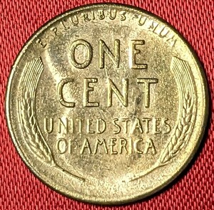 アメリカ　リンカーン1セント銅貨　1946年S　【未使用級】 　　玉ちゃんNo.3171