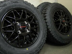 ■新品4本■アルミ付き TOYO OPEN COUNTRY R/T 145/80R12■軽トラ.軽バンにオープンカントリーR/T■