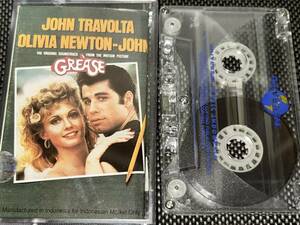 Grease サウンドトラック　輸入カセットテープ