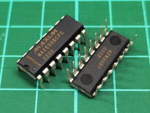 送料185円■新品1個■MAXIM MAX536BCPE■16PDIP キャリブレーション済 4ch クアッド シリアル SPI QSPI MICROWIRE 12bit DAC 5V