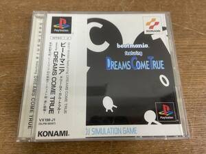 13830★SONY PlayStation ゲームソフト KONAMI コナミ ビートマニア DREAMS COME TRUE ドリームズ・カム・トゥルー
