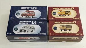 $ TOMY TEC TOMICA LIMITED VINTAGE43 トミカ ヴィンテージ エルグランド 個人タクシー 消防指揮隊車 エルフ コカコーラ ルートカー 未開封