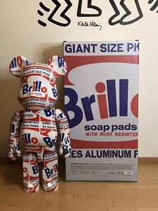 Brillo(アンディ ウォーホル)BE@RBRICK(ベアブリック)1000%/MEDICOM TOY(メディコムトイ)/ANDY WARHOL