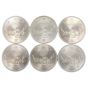 Ministry of Finance 大蔵省 EXPO85 記念硬貨 五百円 500円硬貨 6枚 貨幣 ユニセックス【22290208-10】中古