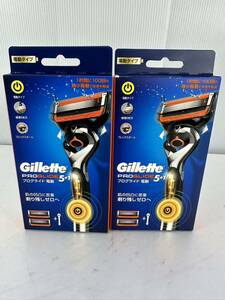 Gillette プログライド 電動タイプ カミソリ 本体 1コ 替刃 2コ付×2（＃522