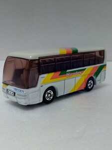 トミカ 三菱 ふそうエアロクィーン　広島電鉄　中古車　1台