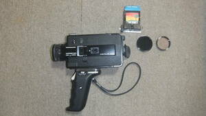 スーパー8 8-L 8ミリ フィルムカメラ ELMO 204T フィルター付 ジャンク
