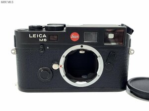 ★シャッターOK◎ LEICA M6 ライカ レンジファインダー フィルムカメラ ブラックボディ 8891M13.