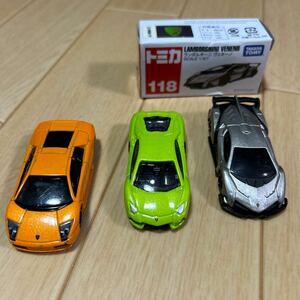 トミカ ランボルギーニ 3台セット　ミニカー ヴェネーノ　