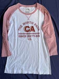 THE NORTH FACE (ノースフェイス) ラグラン　ロングスリーブ Tシャツ XSサイズ