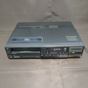 SONY Betamax ベータビデオデッキ SL-HF505 ジャンク品 通電OK ビデオカセットレコーダー ソニー 現状渡し