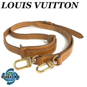 ●4D382/Louis Vuitton ルイヴィトン/ショルダーストラップ/ストラップ/キーポルバンドリエール用/ヌメ革/ゴールド金具