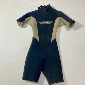 300 RASH WETSUITS ラッシュ ウェットスーツ サイズM レディース スプリング 半袖 半ズボン サーフィン マリンスポーツ 31220F