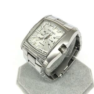 ◆DIESEL ディーゼル 腕時計 クォーツ◆DZ-1379 シルバーカラー SS メンズ ウォッチ watch