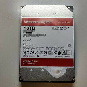 【16TB HDD】WD Red Pro WD161KFGX　