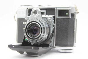 【返品保証】 ツァイスイコン Zeiss Ikon STUTTGART Carl Zeiss Tessar 45mm F2.8 蛇腹カメラ s8686