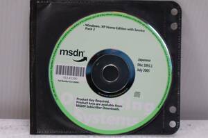 E0228 K L Microsoft Windows XP Home Edition SP2 msdn ライセンスキーあり