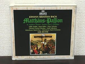 J.S バッハ：St. Matthew Passion　マタイ受難曲／カール・リヒター　ミュンヘン・バッハ管弦楽団／CD3枚揃【CD】