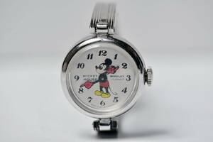 即決　レア●　BRADLEY●　最高級17石 　ミッキーマウス　手巻時計●　Disney　ブラッドレイ　ディズニー